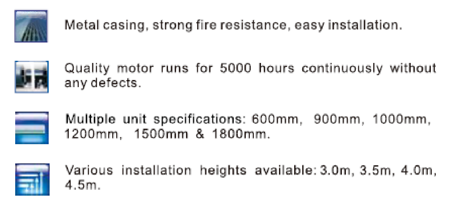 Commercial-Air-Curtains-specifications